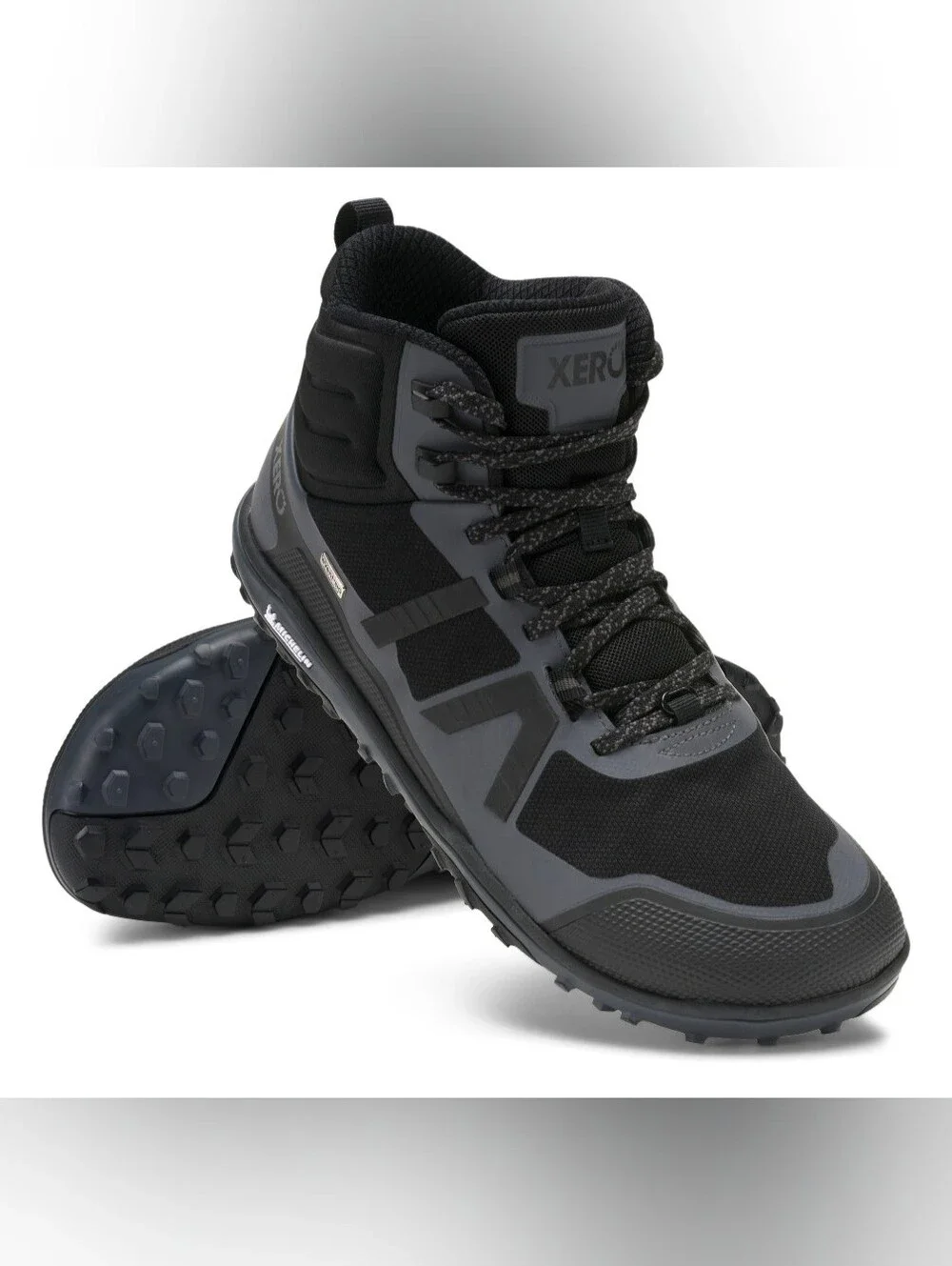 Xero Scrambler II Mid Waterproof Hiking Boot/Shoe Size 11.5 Black/Gray Zero Drop